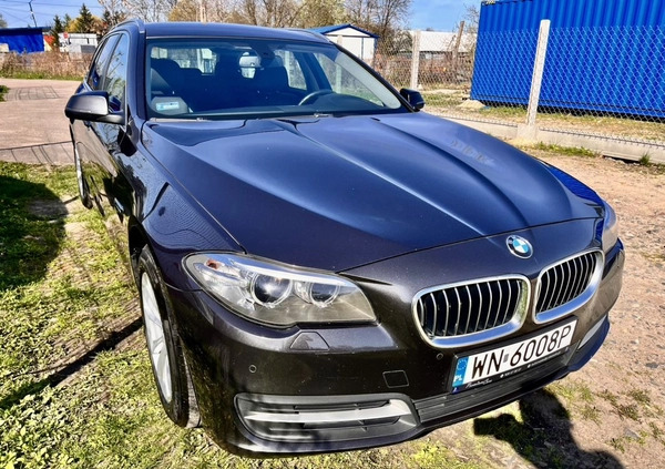 BMW Seria 5 cena 72000 przebieg: 227707, rok produkcji 2015 z Warszawa małe 379